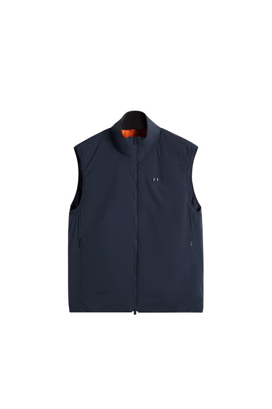 Golfväst Herr J Lindeberg Clinton Padded Vest Navy