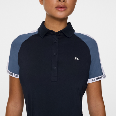 Golfpiké dam J.Lindeberg Priya Navy