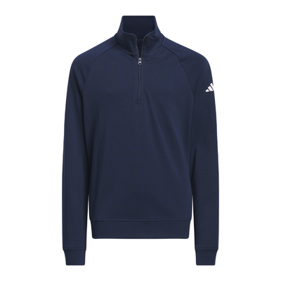 Golftröja Junior Adidas Quarter Zip Navy