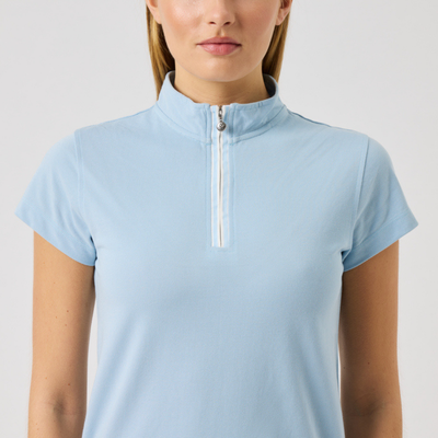 Golfpike Dam Daily Sports Kim Cap/s Polo Breeze Blue