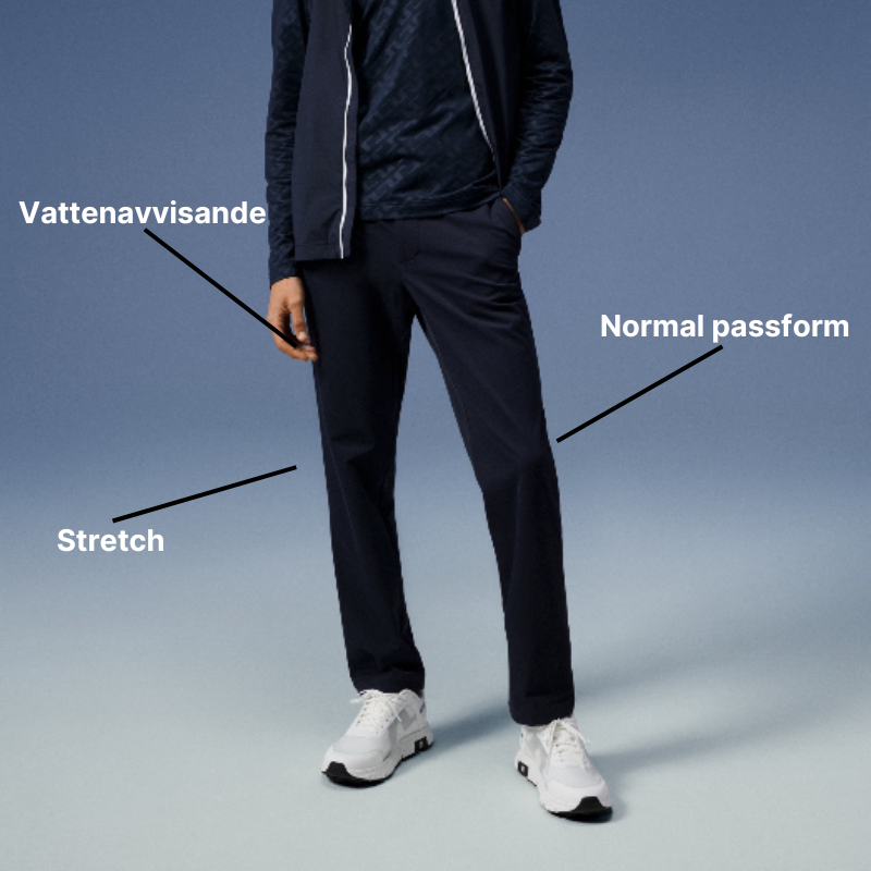Golfbyxor J Lindeberg Elof Pant Herr Navy Golfbyxor J Lindeberg Elof Pant Herr Navy