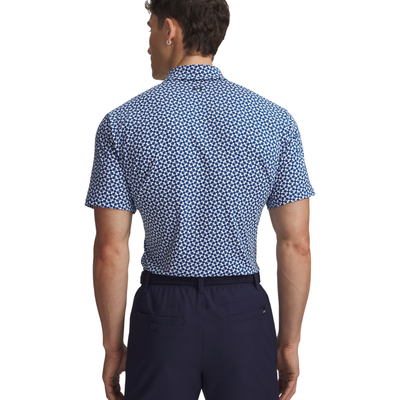 Golfpiké Under Armour T2G Printed Polo Blå