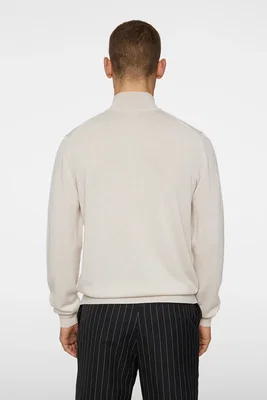 Tröja J.Lindeberg Kiyan Quarter Zip Moonbeam