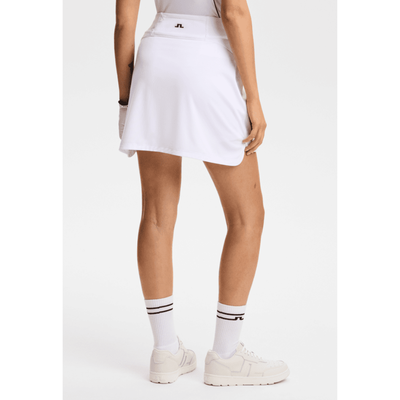 Vit Golfkjol I J Lindeberg Amy Skirt 40 cm