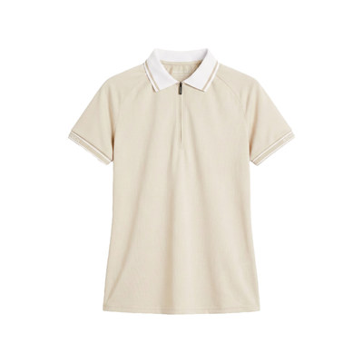 Röhnisch Rib Polo Oatmeal