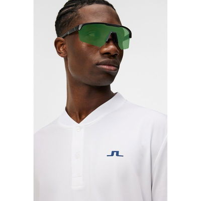 J Lindeberg Golf Wince Polo Vit