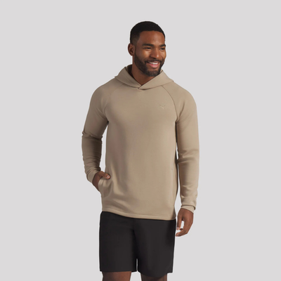 Golf hoodie Puma CloudSpun Fleece Sand