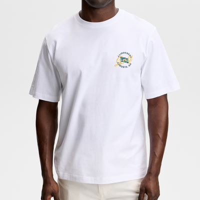 Golf T Shirt J Lindeberg Parcie Tour Tee I Vit