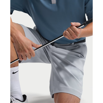 Golfshorts Herr Nike Dri-Fit Velocity Shorts at Knee Ljusgrå