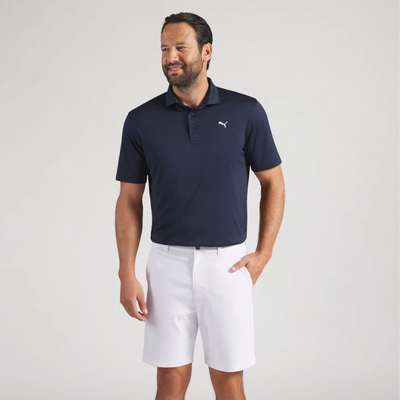 Vita Golfshorts Herr Puma 101 Pure 8"