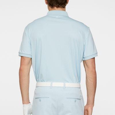 J Lindeberg Golf I Tour Tech Golfpiké Herr I Winter Sky