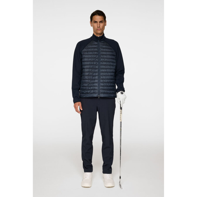 J Lindeberg Hayden Quilt Hybrid Jacket Herr Svart