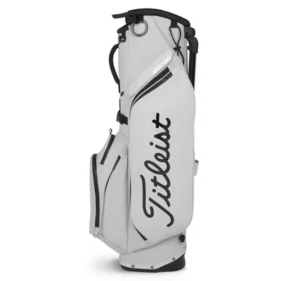 Golfbag Titleist Players S5 StaDry Vattentät Bärbag I Ljusgrå