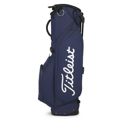 Golfbag Titleist Players S4 Navy Bärbag