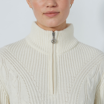 Daily Sports Stickad Windstopper Ivory