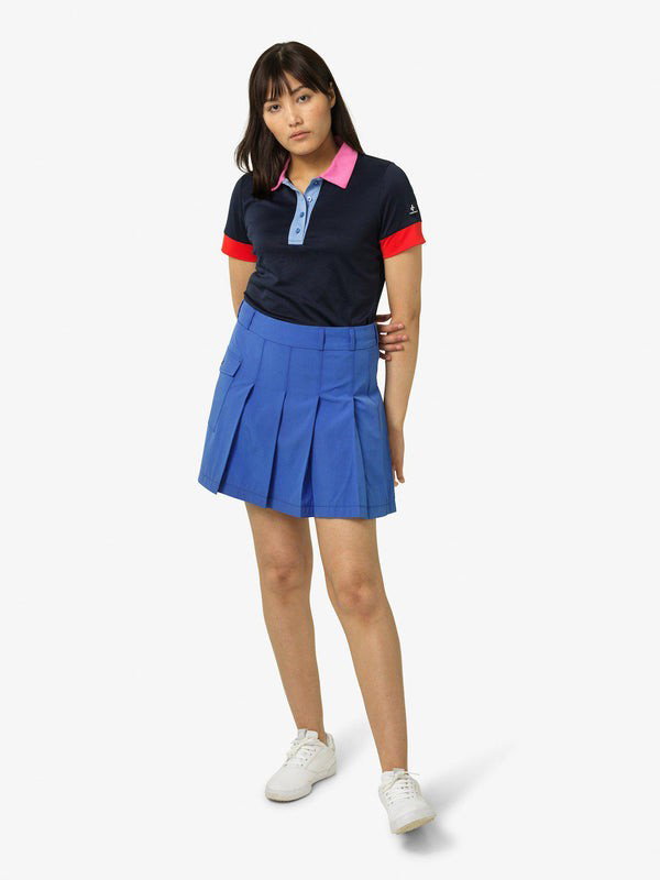 Cross Sportswear W Block Polo Navy (S)