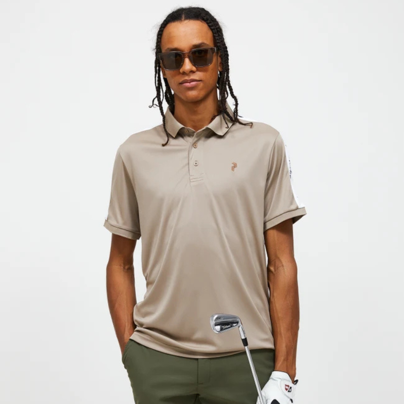 Peak Performance Golfpiké herr I Player Polo Avid Beige Peak Performance Golfpiké herr I Player Polo Avid Beige
