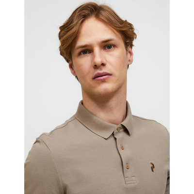 Peak Performance Golf Classic Pikétröja Herr Avid Beige