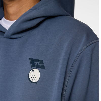 Golf hoodie J Lindeberg Billy Hood DPWT Vintage Indigo