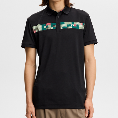 J Lindeberg Bridger Tour Golfpike herr I Limited Edition I Svart