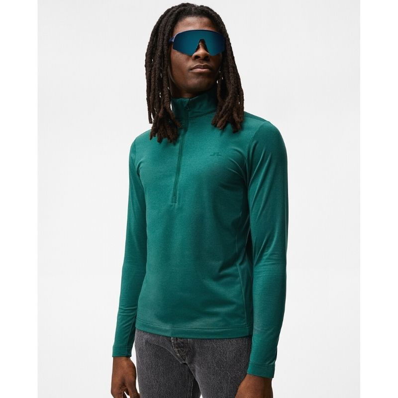 J Lindeberg Golf Luke 1/2 Zip Mid Layer Rain forest J Lindeberg Golf Luke 1/2 Zip Mid Layer Rain forest