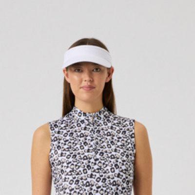 Golfklänning Daily Sports Sheermotion SL Dress Leo Svart/Vit