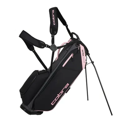 Golfbag I Cobra Ultralight 2 Stand I Svart/rosa