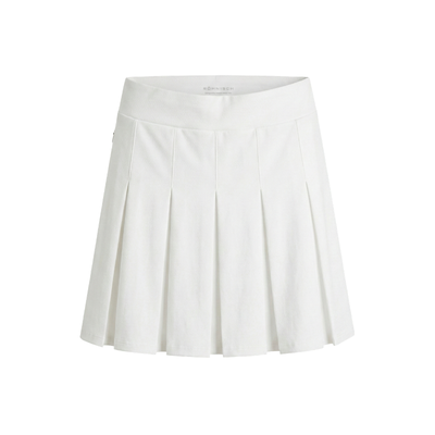 Golfkjol Röhnisch Nicky Pleated Long Skort Vit