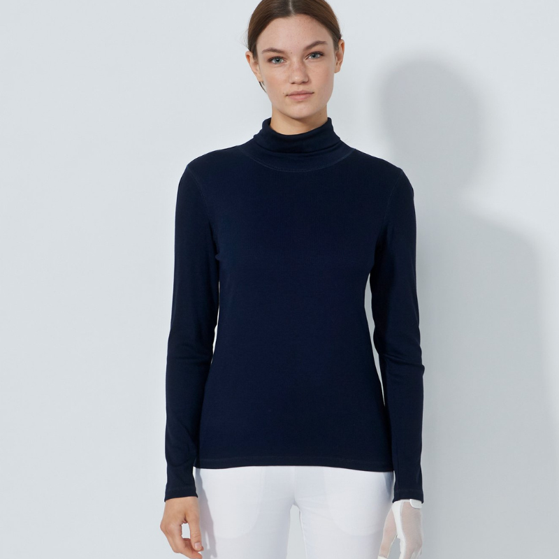 Polotröja Daily Sports Ancona Långärmad Navy (M)