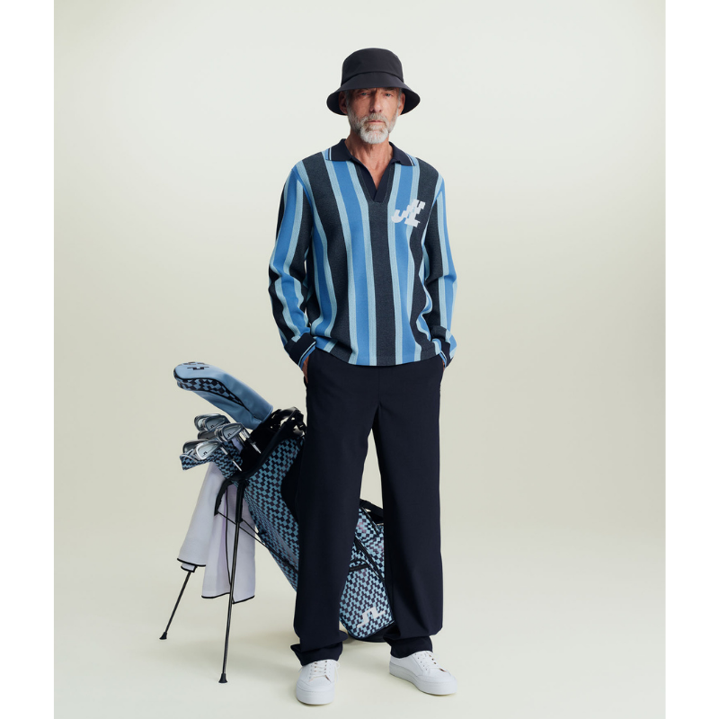 Golfbyxor J Lindeberg Devyn Straight Vent Navy