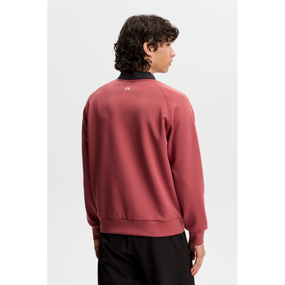 Golftröja J Lindeberg Finn Crew Neck Herr Apple butter