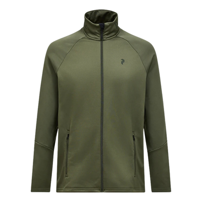 Peak Performance Rider Zip Jacket Herr Pine Needle
