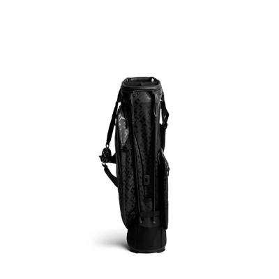 Golfbag J.Lindeberg Play Bärbag Svart Tour Geo Tonal Black Logo