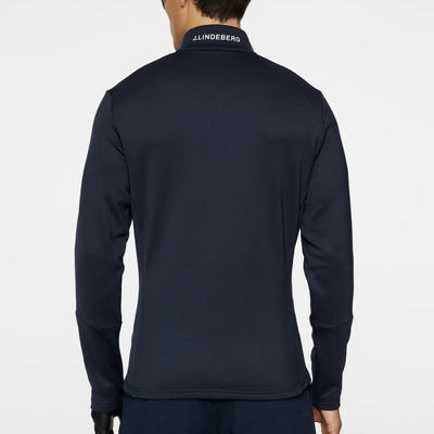 J Lindeberg Golf Aerial Quarter Zip Golftröja Herr Navy