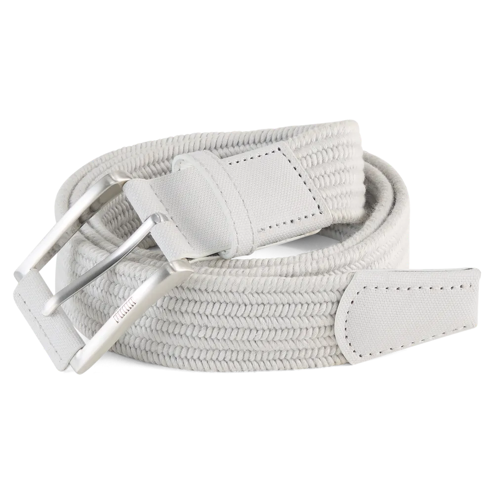 Skärp I Puma Golf Stretch Weave Belt I Ljusgrå (S/M)