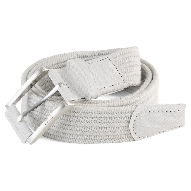 Skärp I Puma Golf Stretch Weave Belt I Ljusgrå