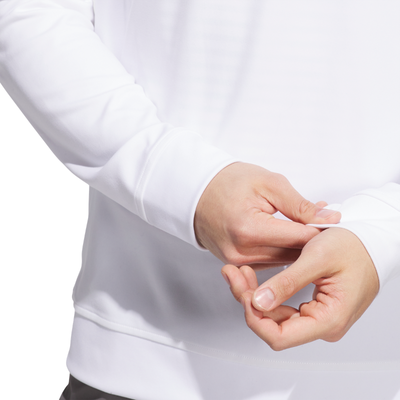 Golftröja Adidas ULT CLS 1/4 Zip Vit