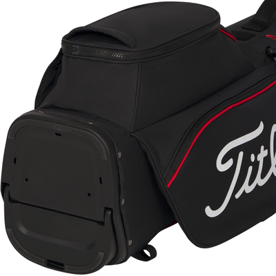 Golfbag Titleist Players S4 Svart/Röd Bärbag