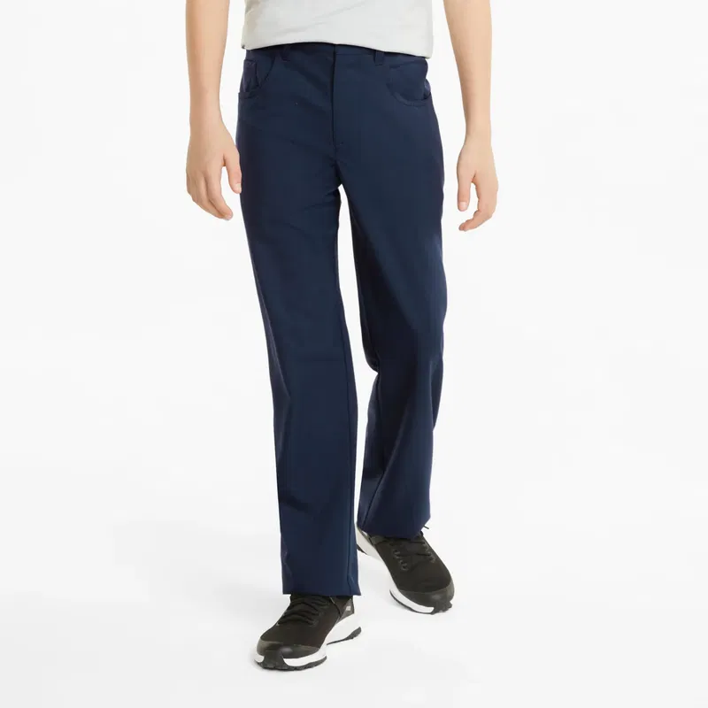 Golfbyxor Barn I Puma Golf 5 Pocket Navy