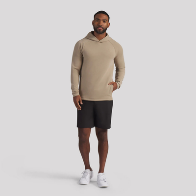 Golf hoodie Puma CloudSpun Fleece Sand