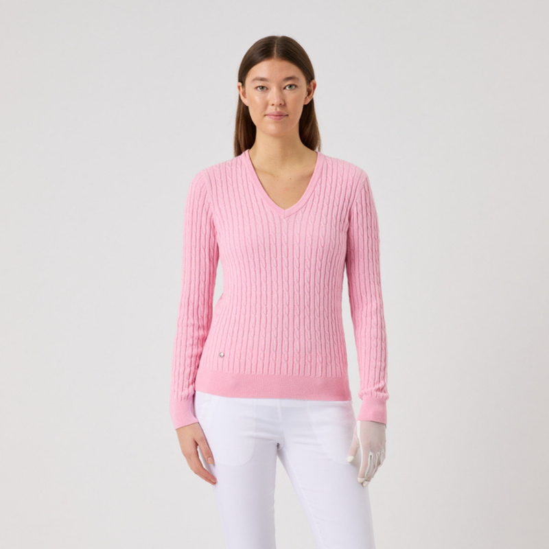 Golftröja Dam Daily Sports Madelene Rosa