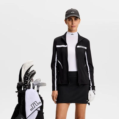 J Lindeberg Golf Janice Golftröja Dam Svart