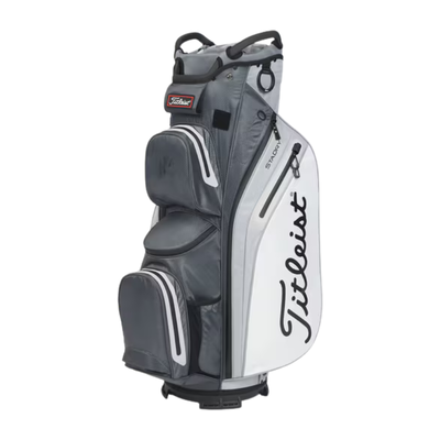 Titleist Golfbag  Cart 14 StaDry Grå I Vattentät golfbag