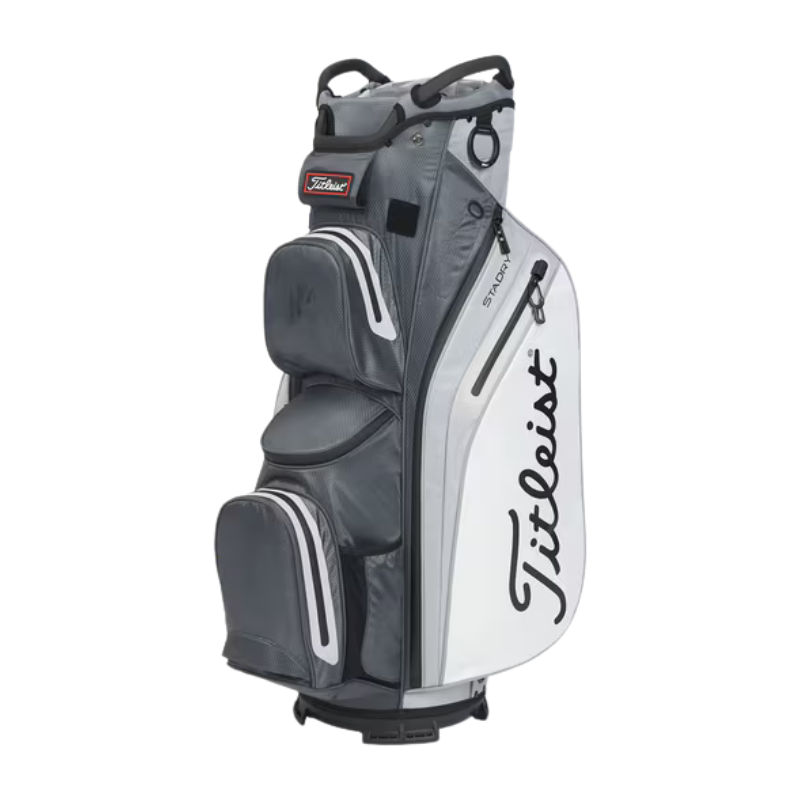 Titleist Golfbag  Cart 14 StaDry Grå I Vattentät golfbag