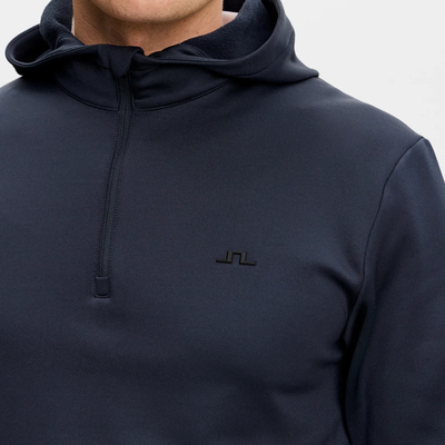 Golf Hoodie J Lindeberg Golf Aerial Quarter Zip Herr Navy