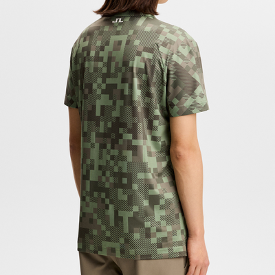 J Lindeberg Dario Tour Print Golfpike herr I Limited Edition I