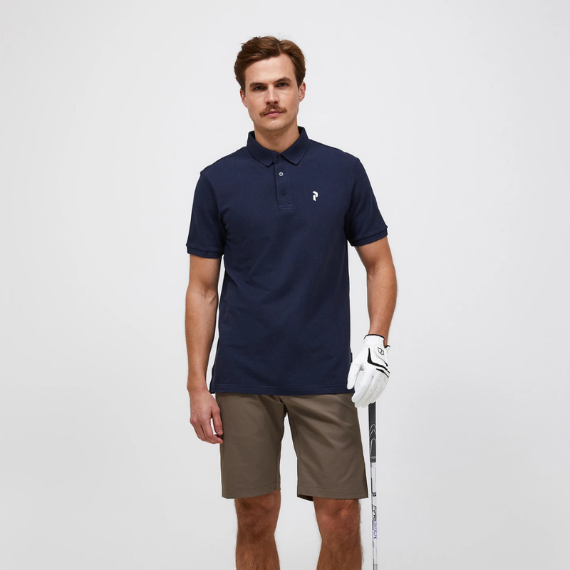Peak Performance Golf Classic Pikétröja Herr Navy