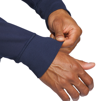 Golftröja Adidas ClimaWarm Crew Herr Navy