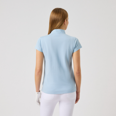 Golfpike Dam Daily Sports Kim Cap/s Polo Breeze Blue