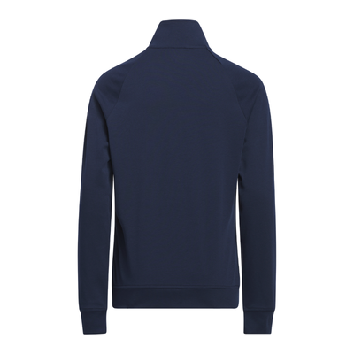 Golftröja Junior Adidas Quarter Zip Navy